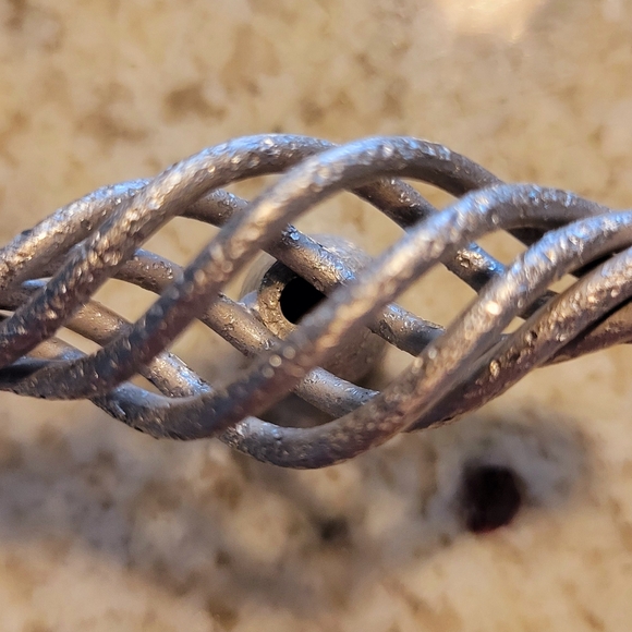 Ancient Treasures Birdcase Satin Nickel Knob - Picture 3 of 4